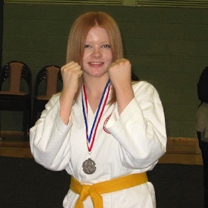 Sarah-Jayne Hunt - Silver Medal Jikishin Nationals 2005